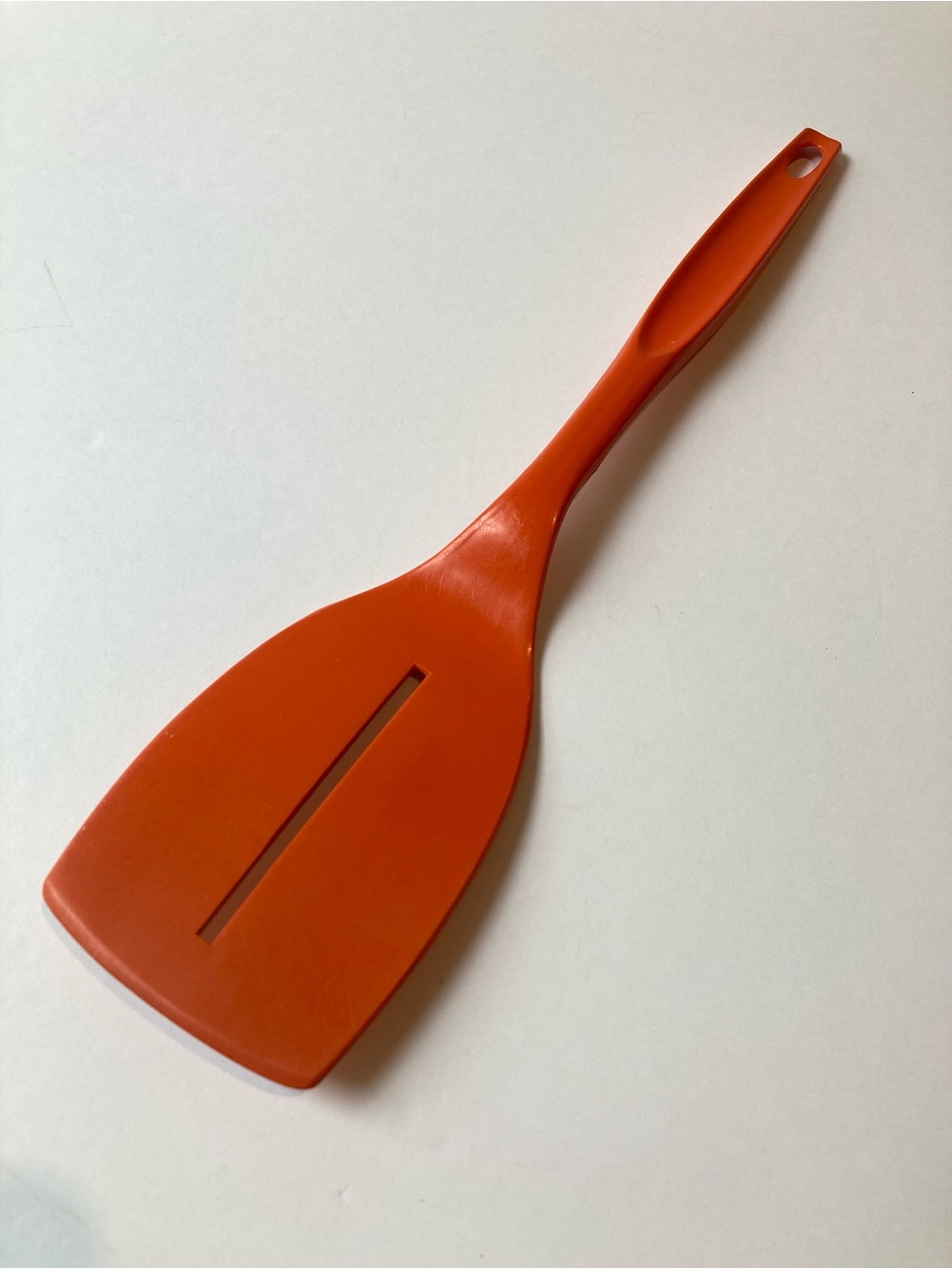 Vintage Orange Foley Turner Spatula Single Slot 12" 80s 90s MCM Kitchen Cookware